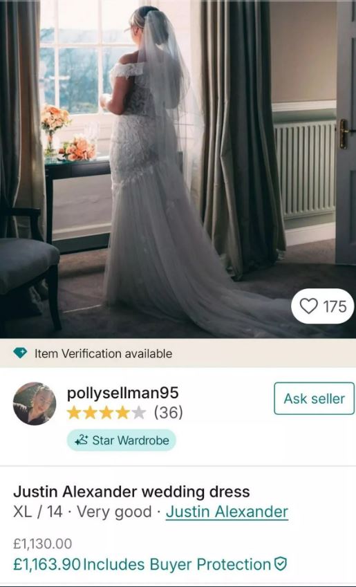 Polly's dress on Vinted