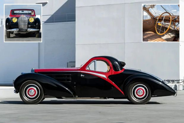 Bugatti Type 57 C Atalante is up for auction at £1.9m