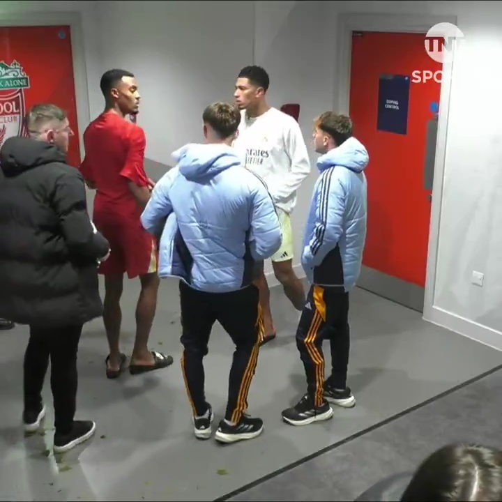 He seemingly asked Kop star Ryan Gravenberch to get Trent Alexander-Arnold's shirt