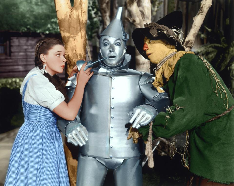 Two of the men acting as the Tin Man were hospitalised