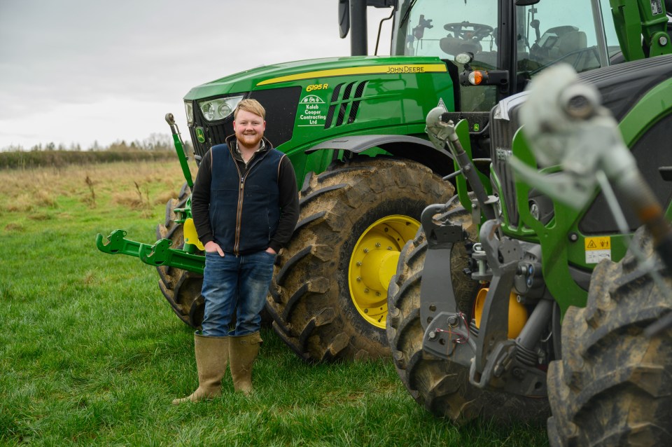 He's usually known to take to the fields at Diddly Squat Farm as Jeremy Clarkson's right hand man