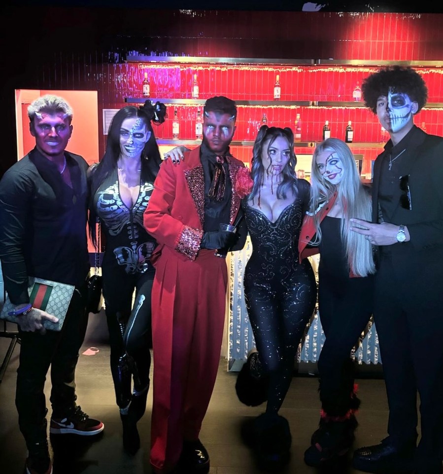 Katie Price celebrated Halloween with Junior, Jasmine and the rest of her family this year