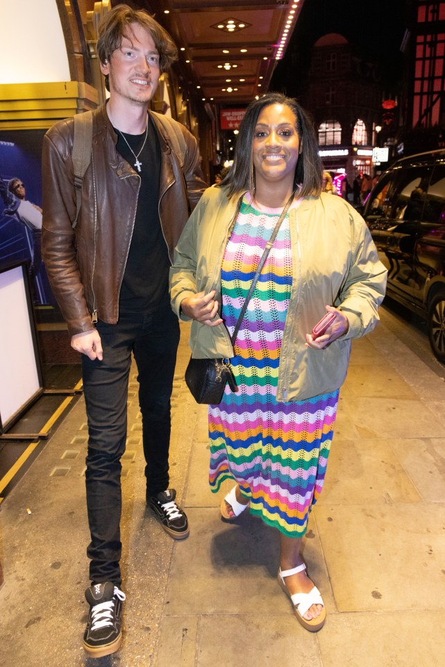 Alison Hammond went public with boyfriend David Putman last year