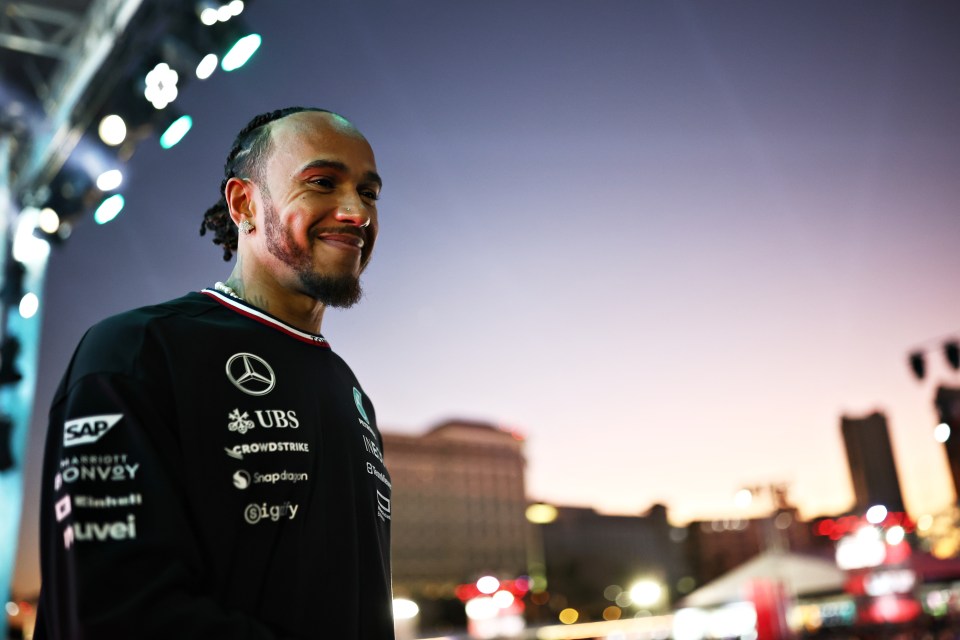 Hamilton is leaving Mercedes to join the Scuderia at the start of next season