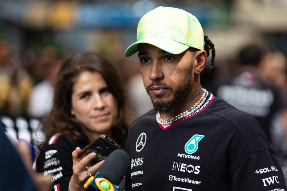 Lewis Hamilton was left dejected following the Brazil GP on Sunday