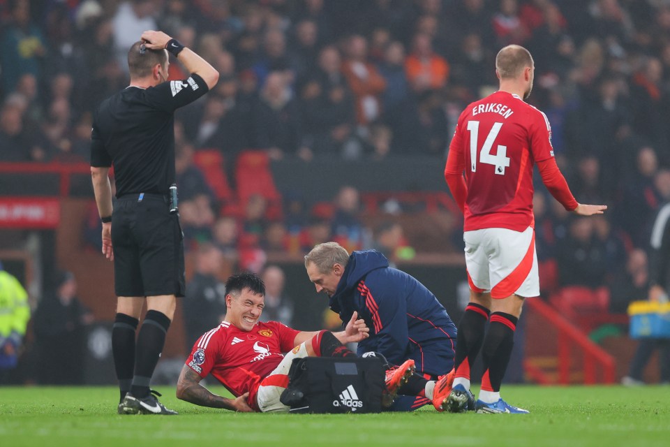 The defender is coming back to Manchester for treatment