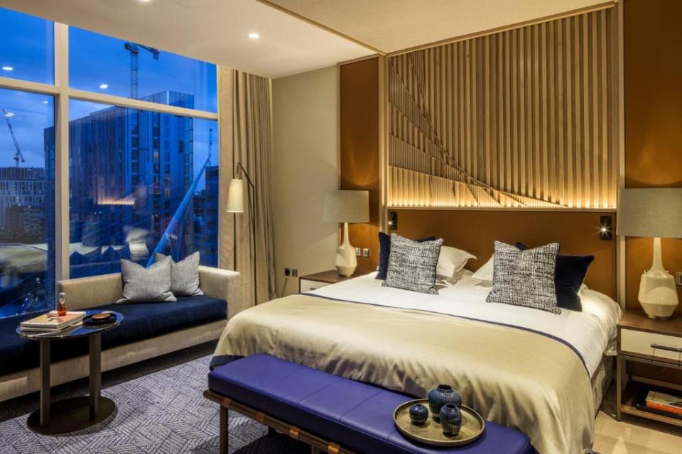 Rooms at the hotel cost up to £2,000-a-night