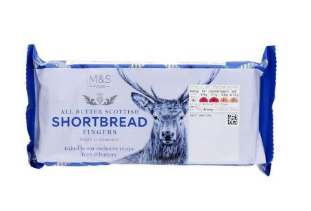 M&S All Butter Shortbread Fingers