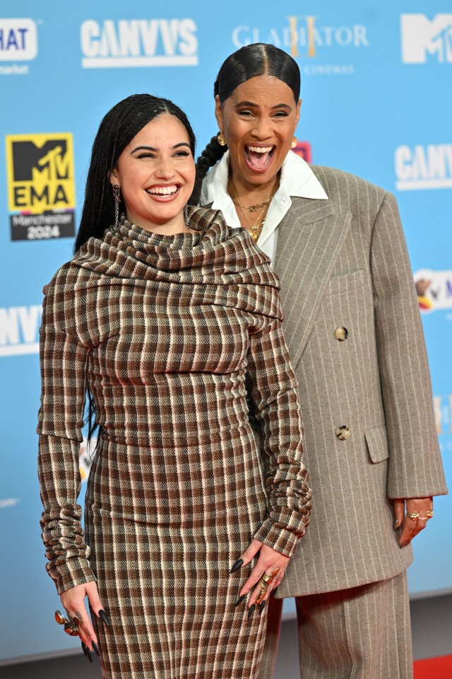 Mabel brought her mother Neneh Cherry to the 2024 MTV Europe Music Awards