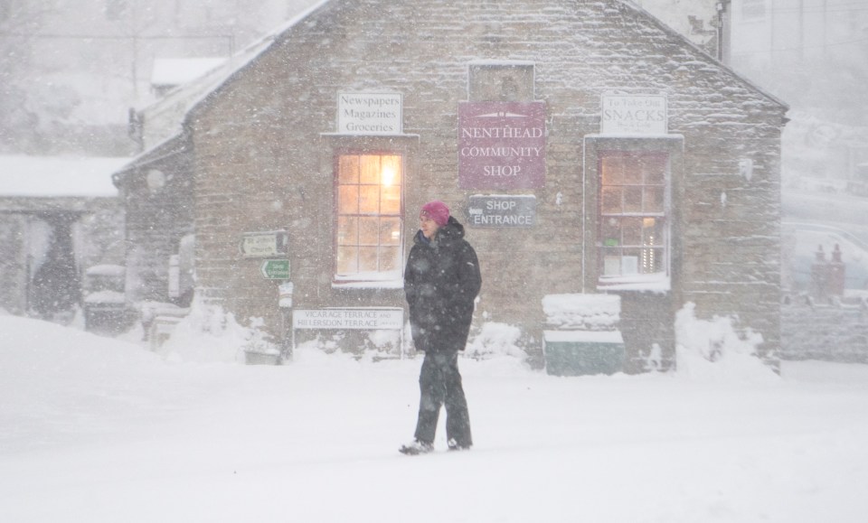 Storm Bert has brought heavy snowfall, ice and rain