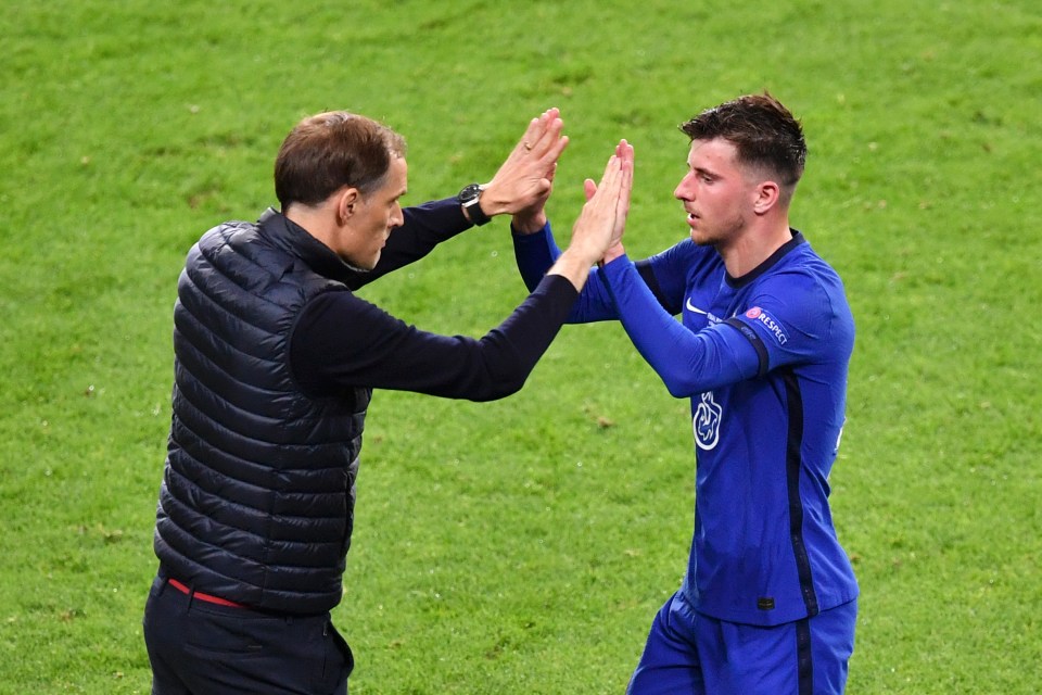 Mason Mount played a huge role in Tuchel winning the Champions League with Chelsea