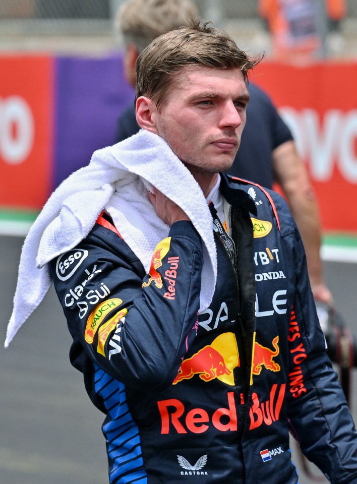 Max Verstappen had to settle for fourth position after a penalty decision