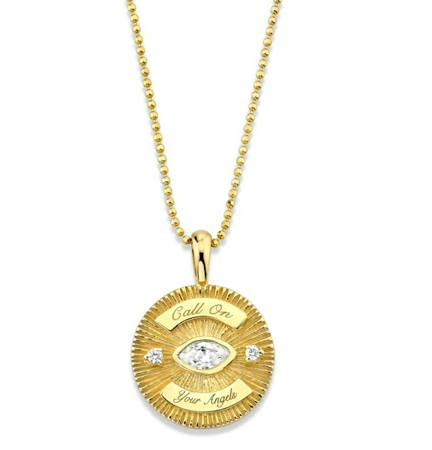 The Duchess paid a heartfelt tribute to her young children through her posh pendant, which retails at £1,728