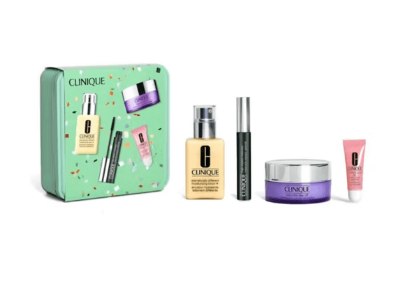 Clinique's four-piece gift set contains £116.50 worth of products