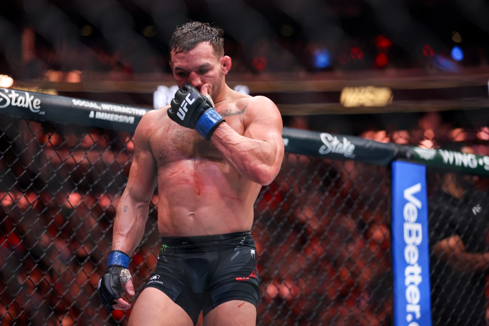 Michael Chandler suffered a crushing decision defeat to Charles Oliveira