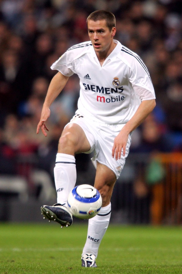 Michael Owen joined Real Madrid in the summer of 2004 after eight seasons with Liverpool