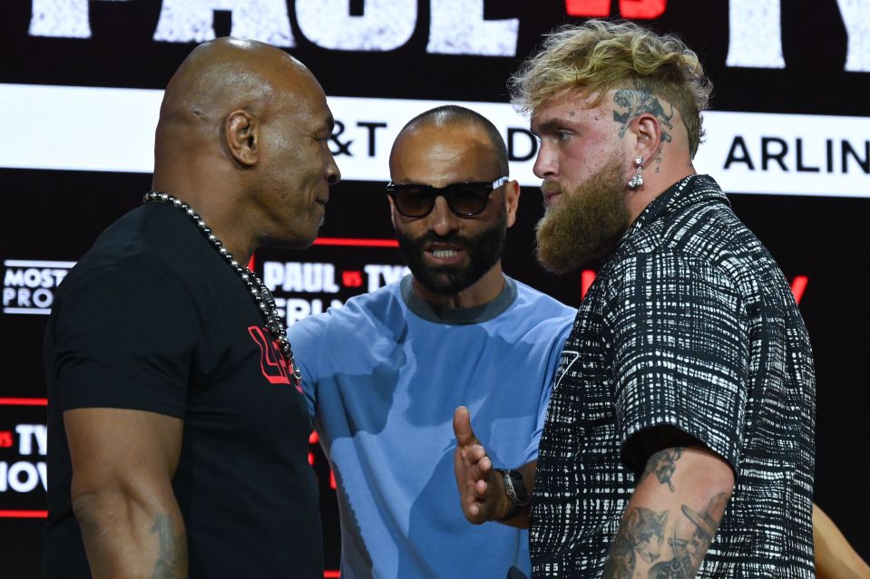 Tyson and Paul will face off next week in a controversial boxing match