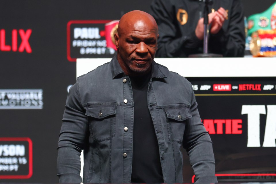 Mike Tyson ends his near two-decade absence from the ring on Friday