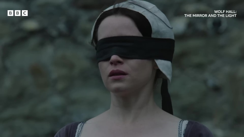 A teaser look at the first few minutes of the BBC One drama flashes back to scenes of Claire Foy as Anne Boleyn in its last episode in 2015