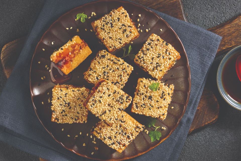 Morrisons' prawn toast with dip is a delicious festive snack