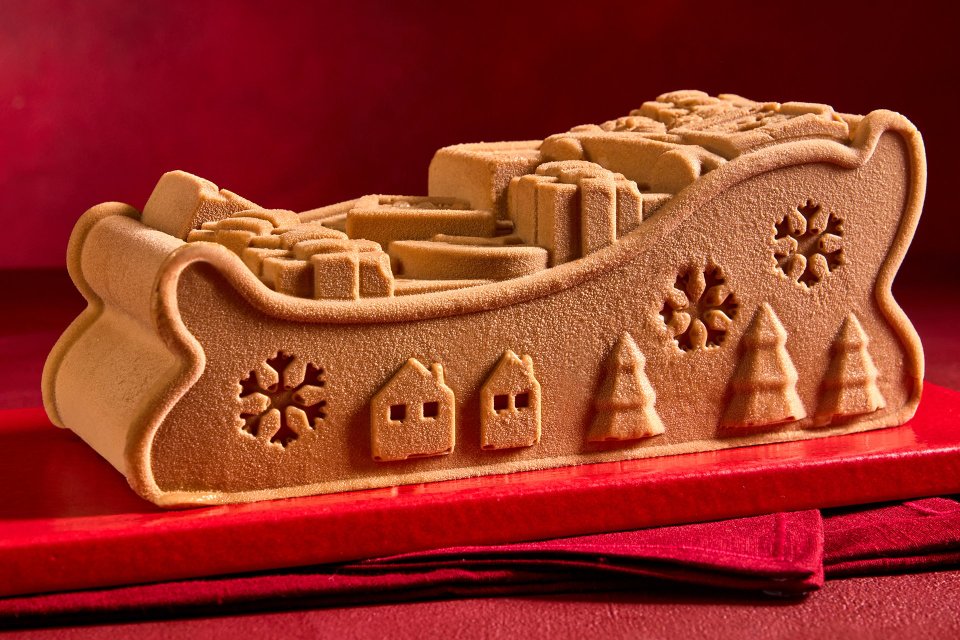 Morrisons Santa sleigh chocolate mousse will delight kids