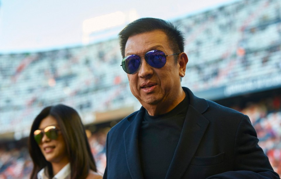 Valencia owner Peter Lim has been in business with Neville for many years