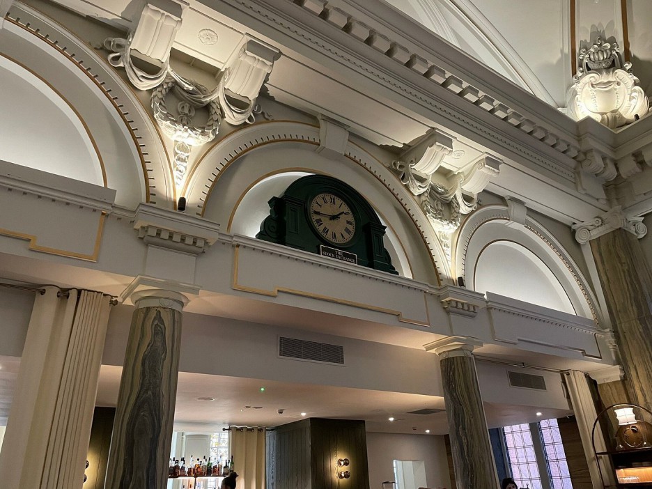 The Stock Market Grill was inside the Stock Exchange Hotel in Manchester