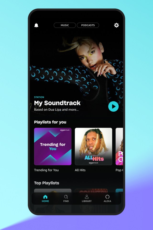 You can access a library of over 100 million songs with Amazon Music Unlimited