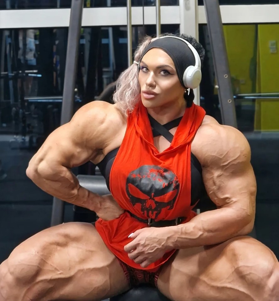 The bodybuilder from Siberia began her fitness journey at just 14 years old