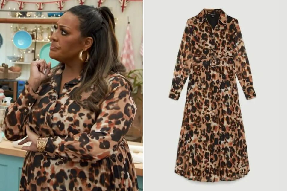 You can't go wrong with a clasisc leopard print dress