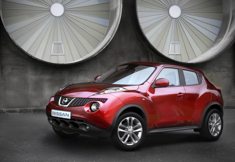 Nissan Juke has been marked at the fifth most affordable car to buy replacements for