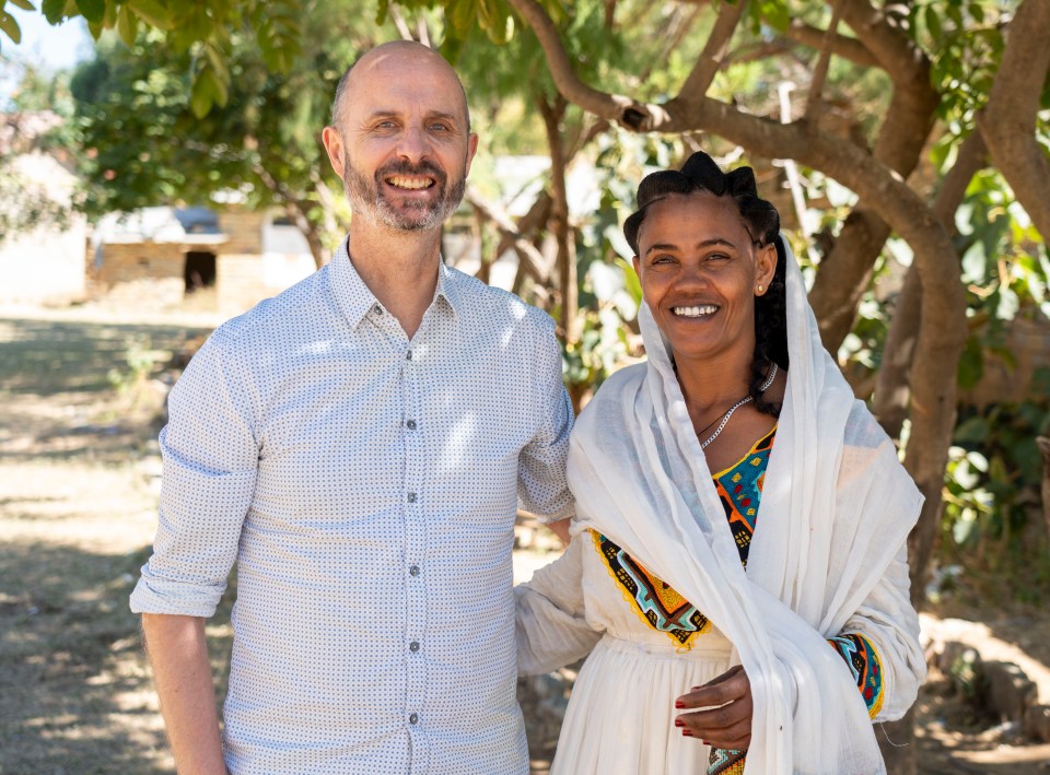 The Sun's Oliver Harvey meeting Birhan in Northern Ethiopia