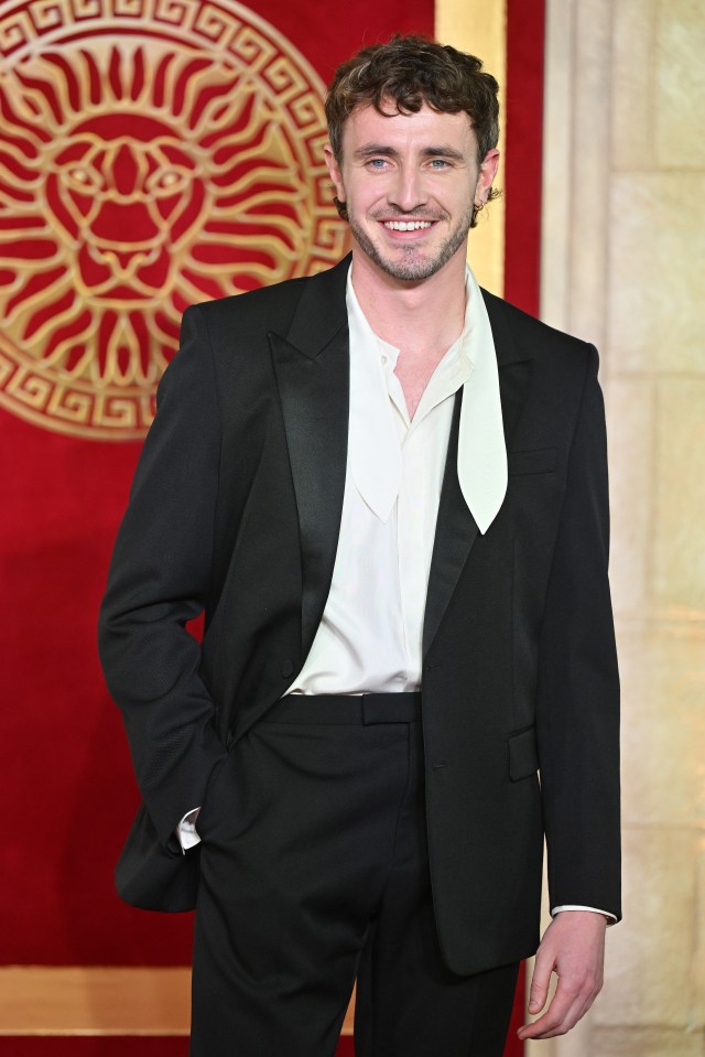 Paul Mescal, who takes the lead in Gladiator 2, looked seriously dapper at the premiere