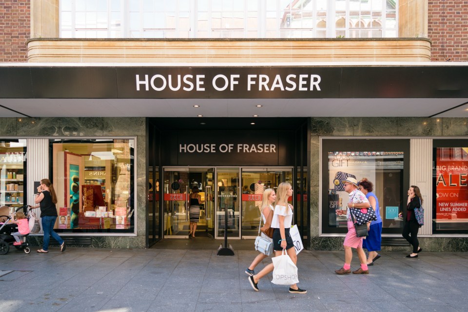 House of Fraser is pulling down the shutters on one of their branches later this month