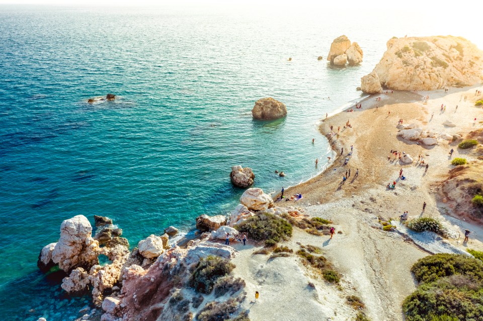 Cyprus is home to sprawling sandy beaches and clear waters teeming with tropical fish