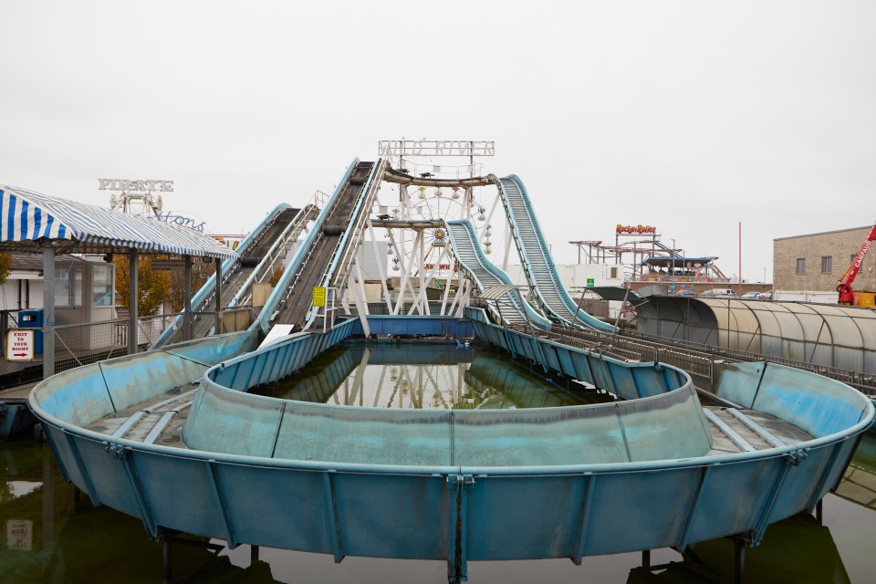 Skegness looks a little worse for wear