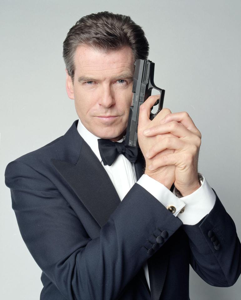 Pierce as James Bond who will be co-starring in the new crime show