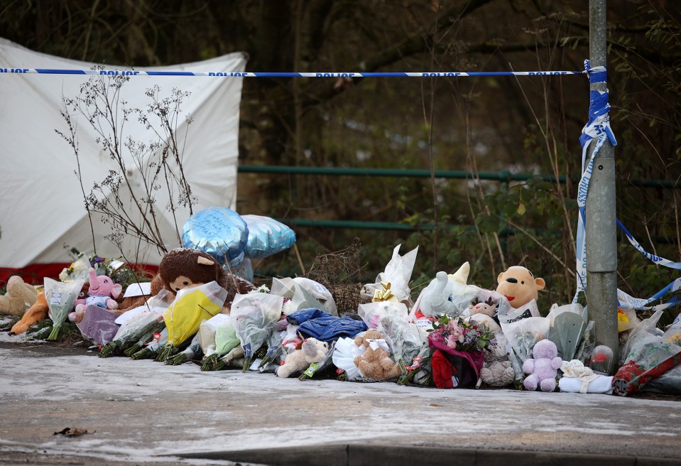 The baby was discovered in a snow-covered field