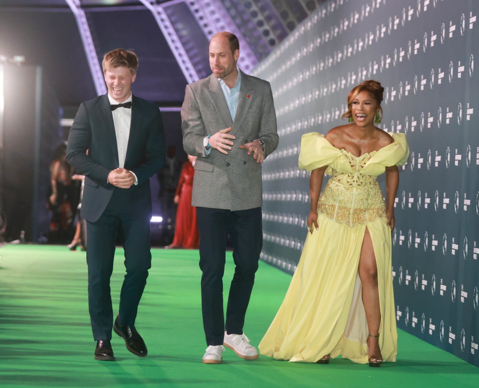 The Prince of Wales attends Earthshot Prize Awards at Green Point Shared Fields in Cape Town wearing a vintage blazer