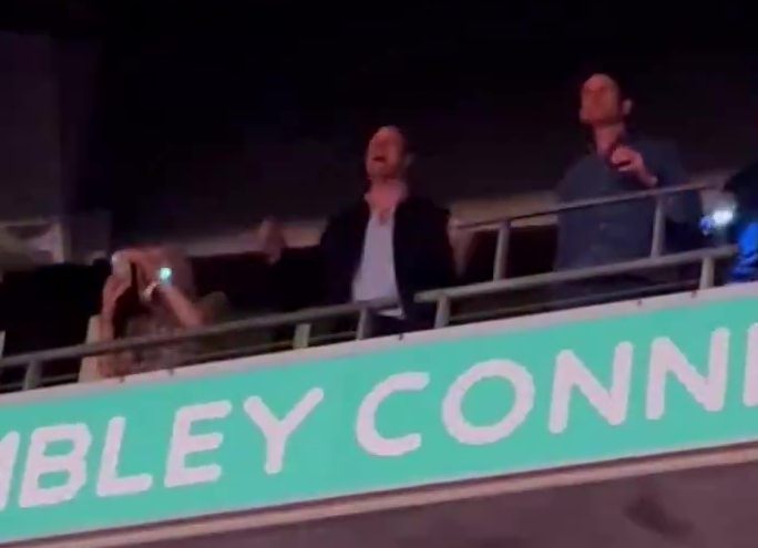 William was seen dancing at the Taylor Swift gig on his birthday