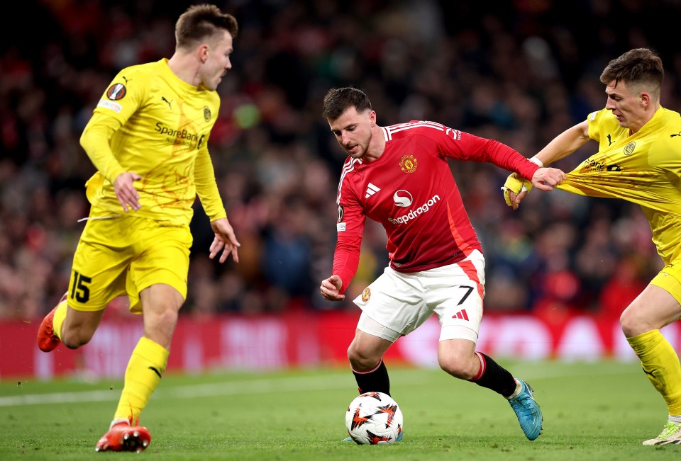 Mason Mount showed glimpses of his old self in the 3-2 win at Old Trafford