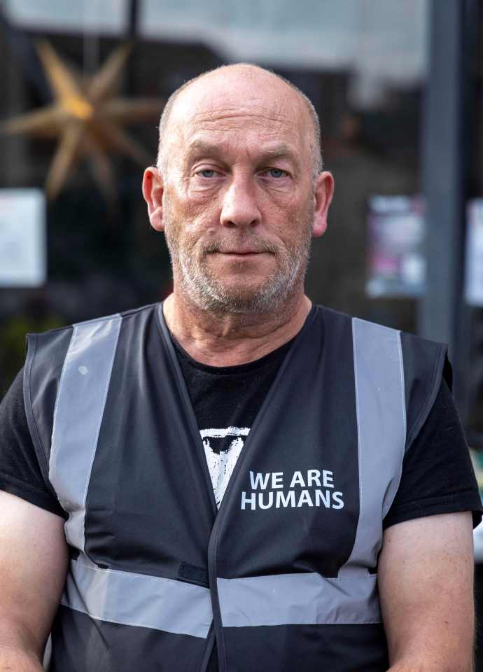 Andy started the group after experiencing homelessness himself