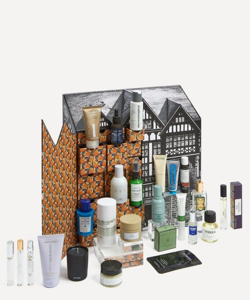 Liberty Men’s Advent Calendar 2024, £245, contains 25 products, 14 of which are full size, and is worth £701