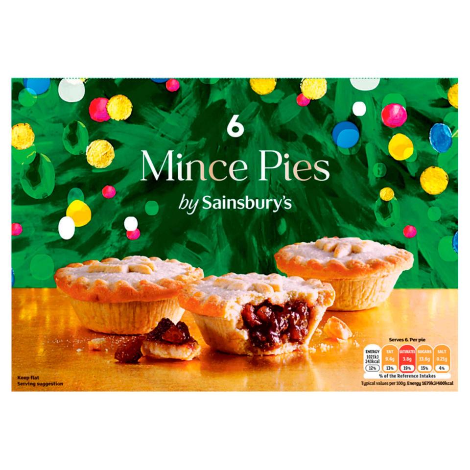 Sainsbury's mince pies were the winner in our taste test