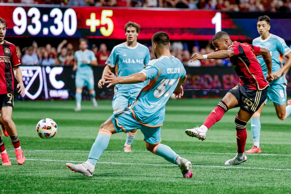 Xande Silva rifled home a dramatic late winner for Atlanta United