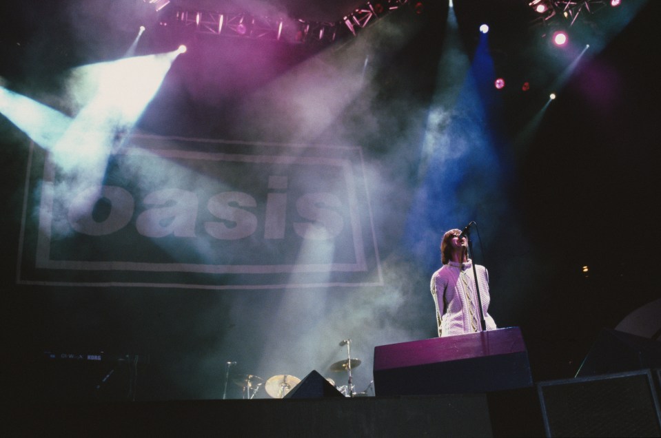 Oasis played two nights at the venue in 1996