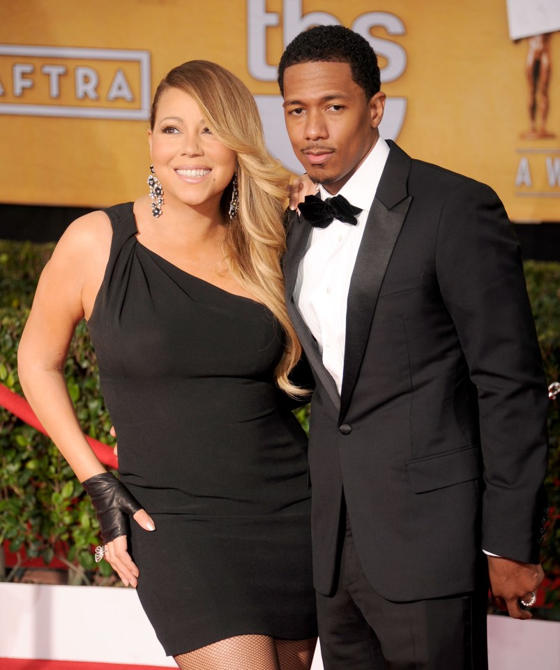 Mariah Carey and her ex-husband Nick Cannon