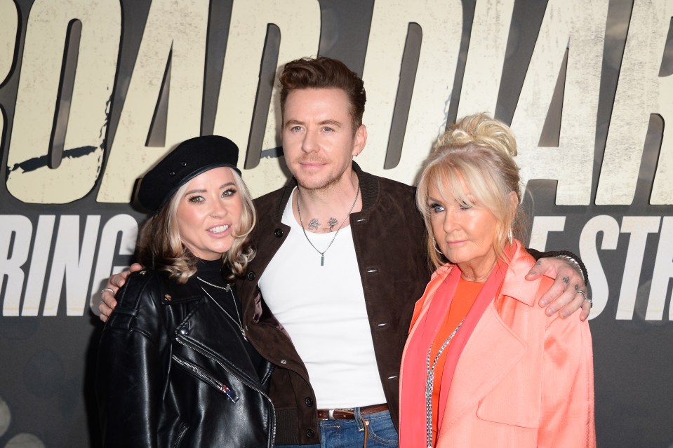 Danny Jones’s mum was left in tears from watching her son on I’m A Celebrity (pictured with his sister Kathy)