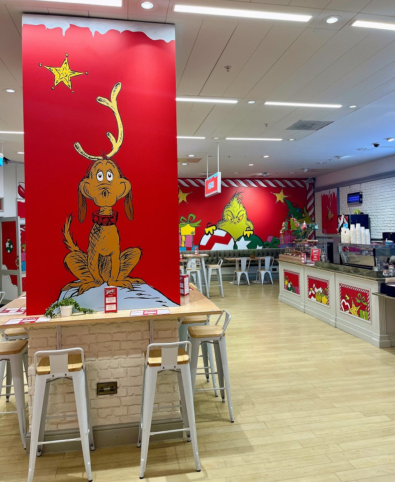 The retailer has partnered with Dr Seuss to create six themed cafes in the UK