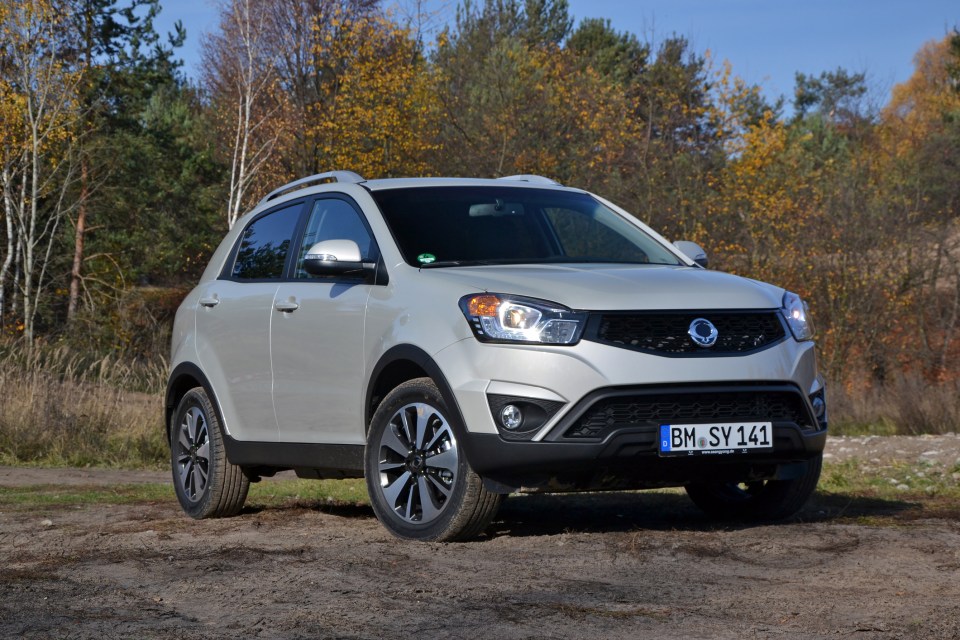 The SsangYong Korando an affordable alternative to the likes of the Qashqai and Karoq